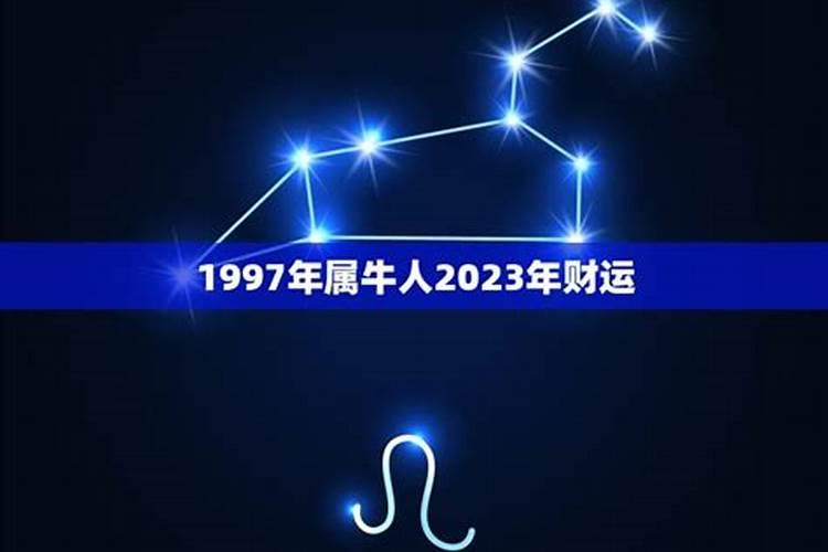 97年出生的牛人在2023年运势