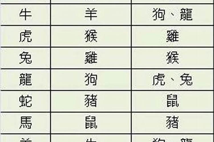 牛和相克的属相是什么