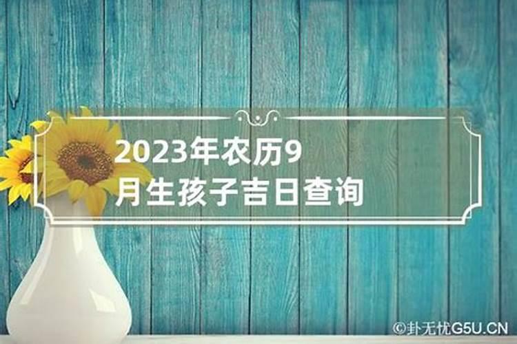 2023年一月生孩子吉日吉时