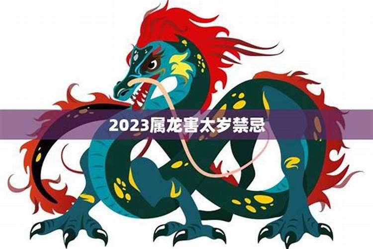 2021年龙害太岁