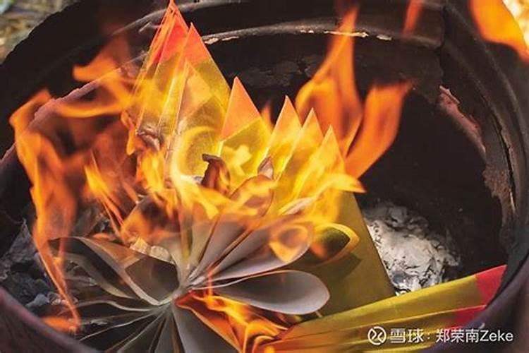 清明节可以烧祭品吗