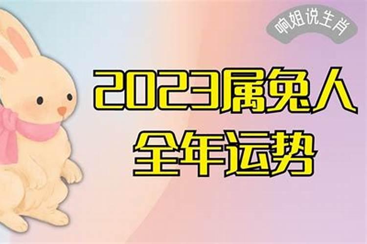 2023年属兔女全年运势