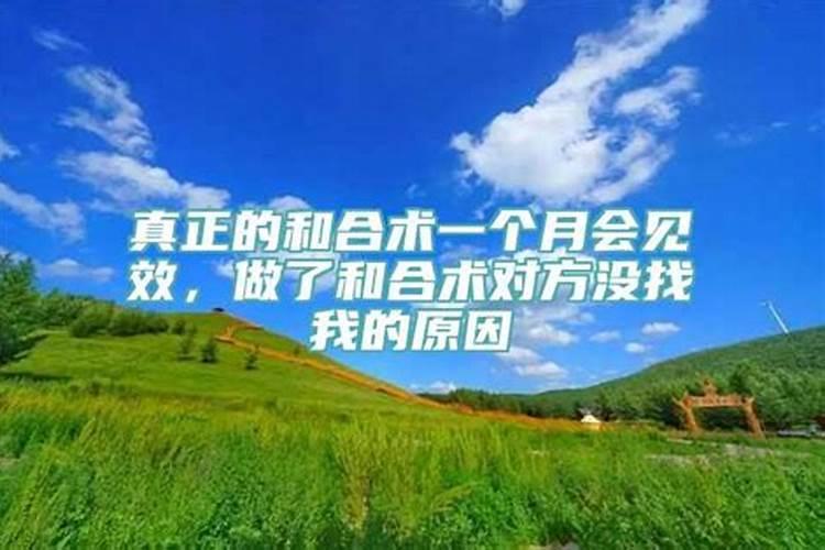 和合术做过能反悔吗