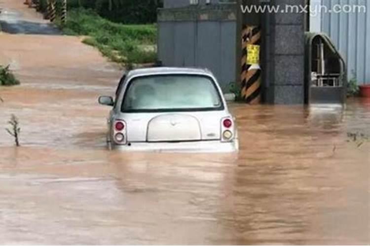 梦见洪水淹没道路又退了