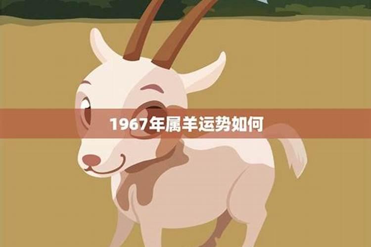 1967年属羊每月运势2021年