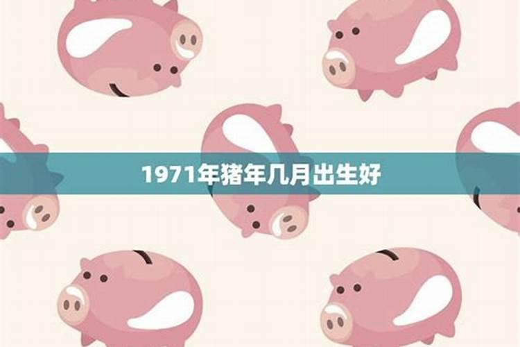 1971年属猪的6月16运势如何