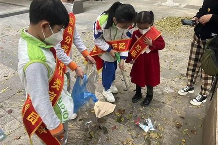 社区冬至清理祭祀垃圾