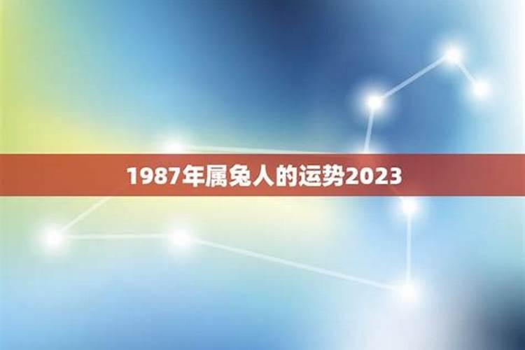 1987年属兔7月运势