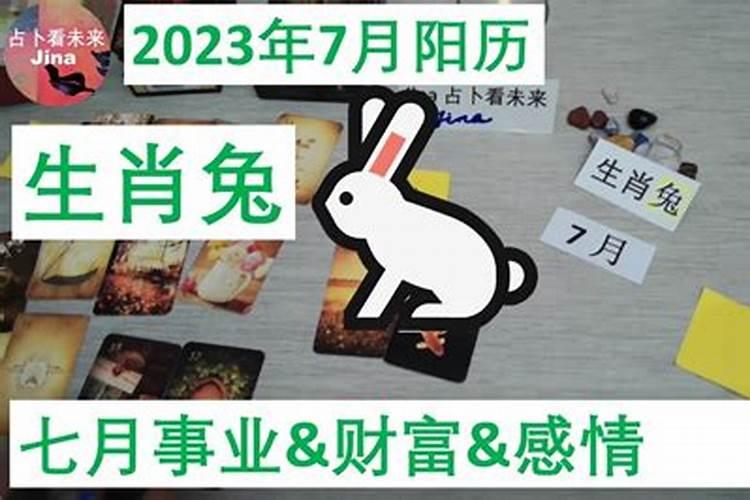 属兔七月生2023年运程