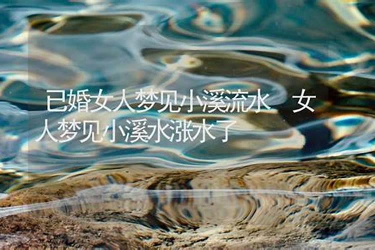 梦见学校大门口流水