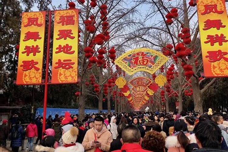 春节期间新乡附近的庙会