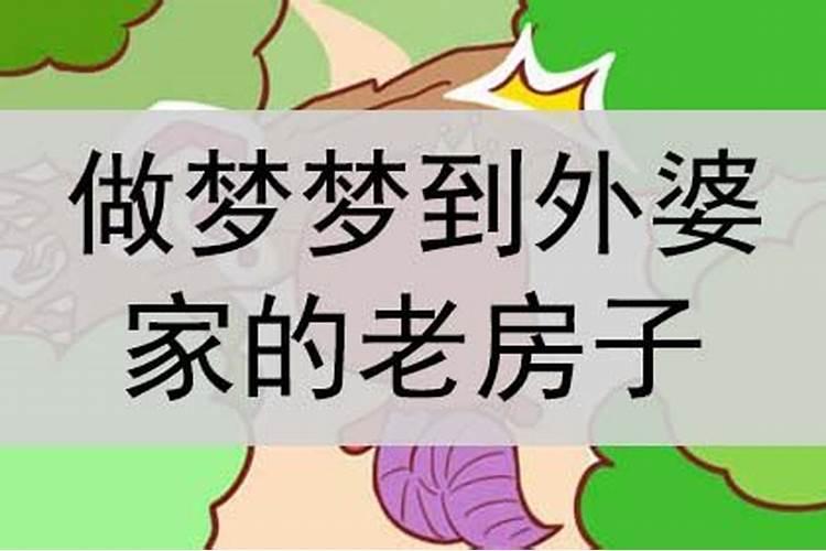 梦见老外婆来我家是什么意思啊周公解梦