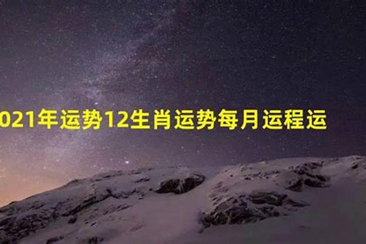 牛年2021年十二个月的运势及运程蛇