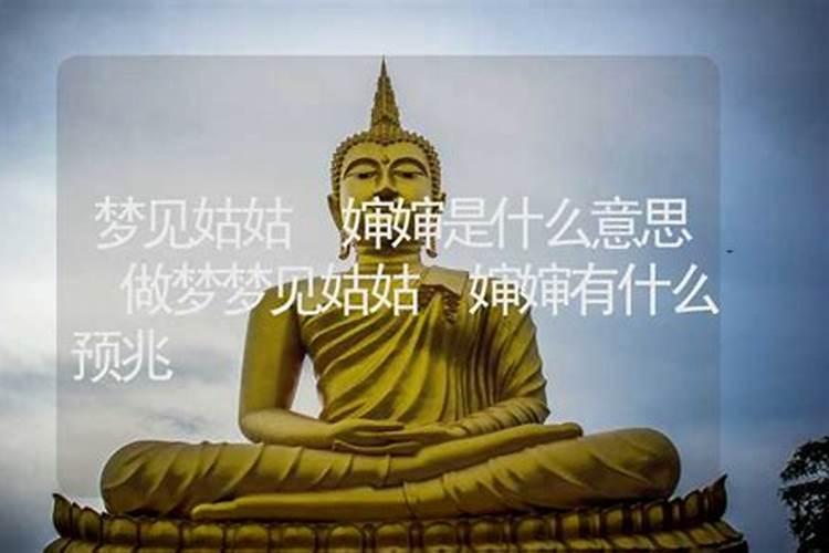 做梦梦见姑姑是什么意思