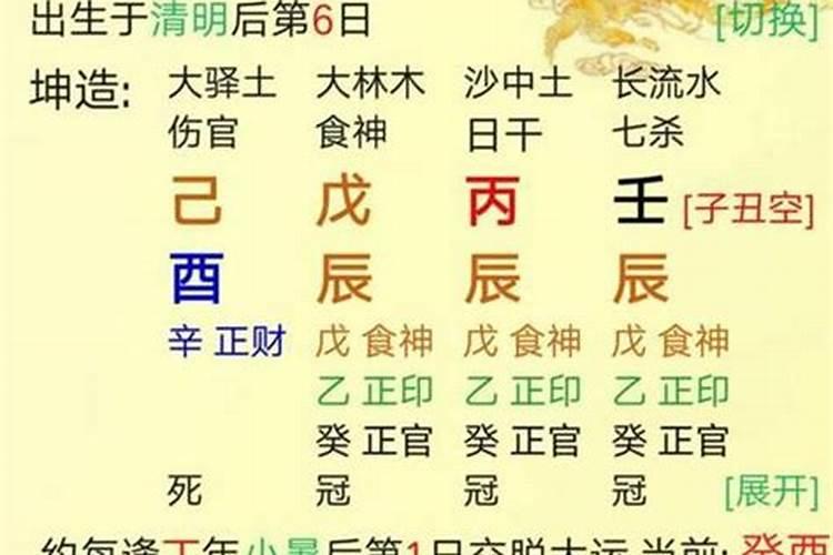 八字命理格局大运喜忌区别