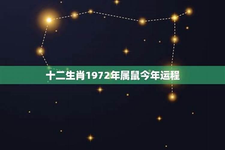 1972年在2023年的运势