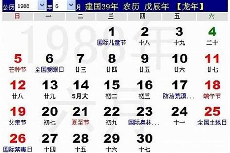 1988年5月初7今年运势如何