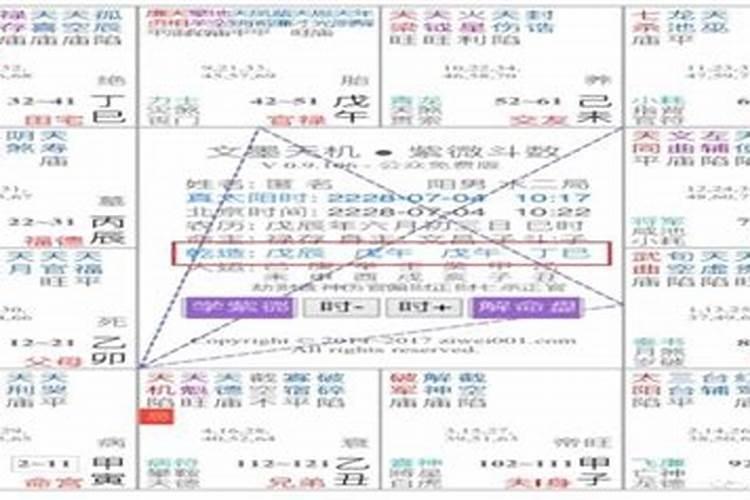 八字的大运和紫微斗数大运不一样