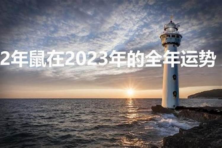 72年鼠在2023年的全年运势