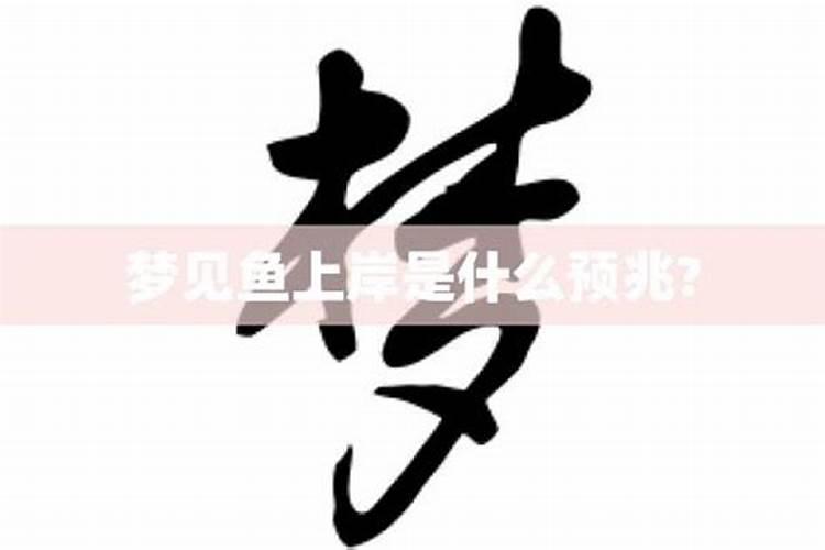 梦见鱼救我上岸是什么意思