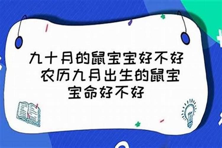 属鼠9月22出生日好吗