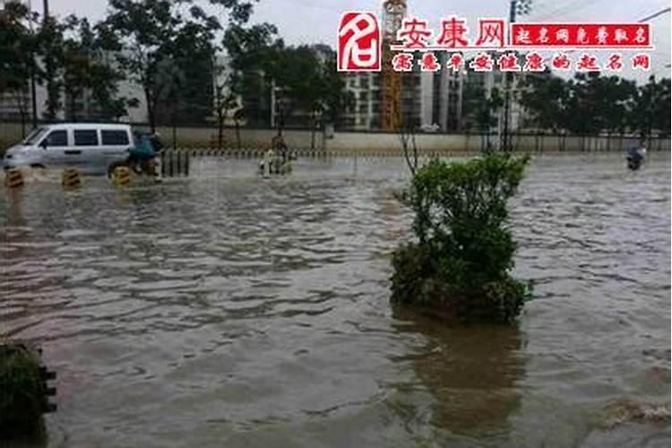 梦见涨水淹路什么预兆