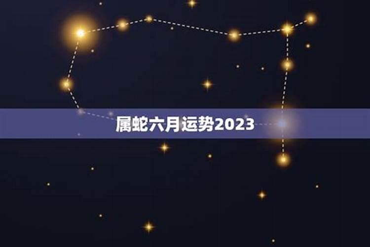 属蛇六月运势2021