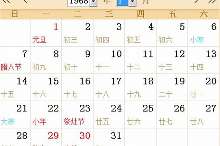 68年农历正月初二是什么星座