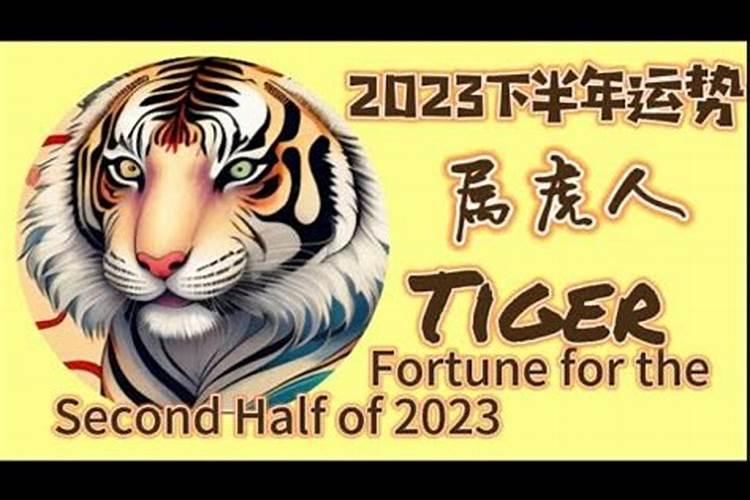 属虎2023下半年运势