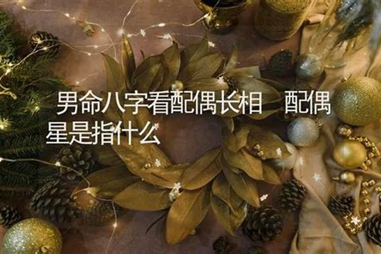 男命八字看命中注定的配偶