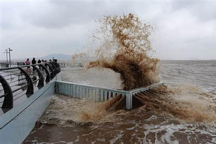 梦见海水涨潮发大水