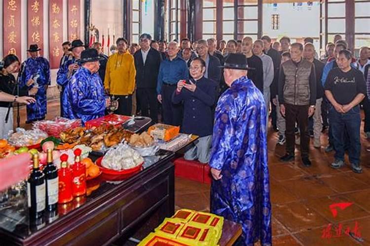 麻城冬至家庭祭祖