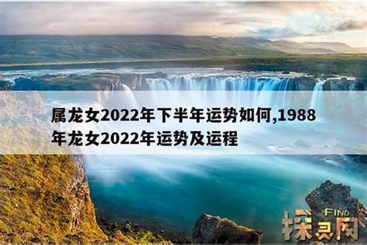 1988年女在2022年运势