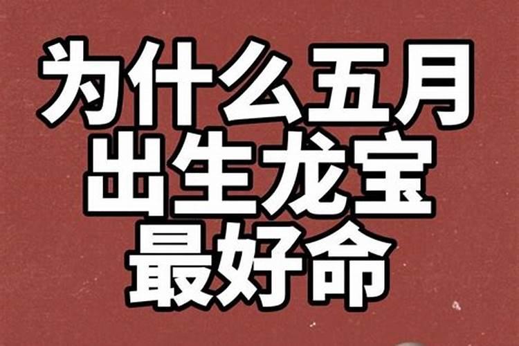 属龙人生于5月