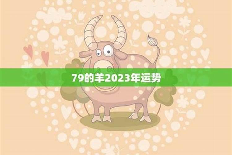 79女羊2023年运势