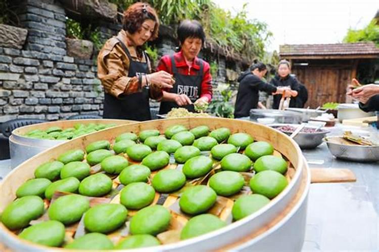 清明节吃食的习俗