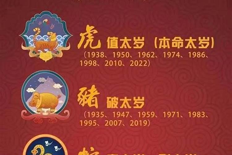 2022年太岁属性