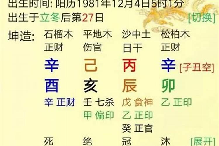 八字命理用神取法