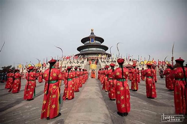 天坛冬至日祭祀演出