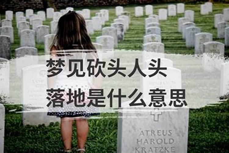 梦见死人的人头