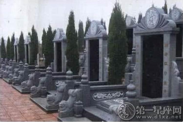梦见很多墓碑坟