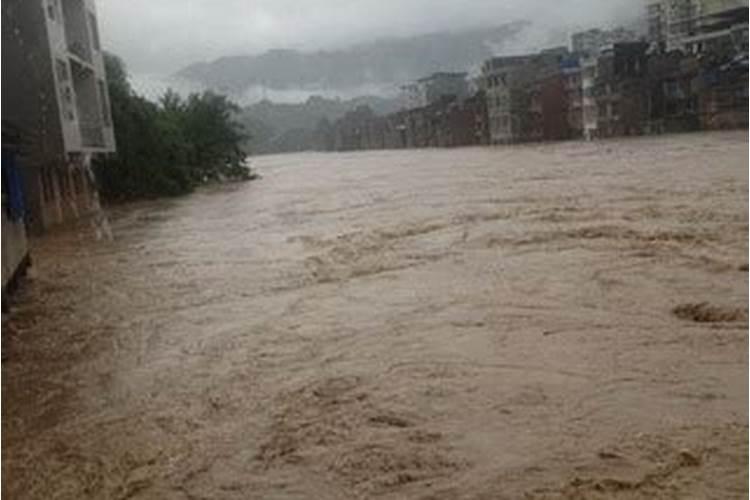 梦到下雨发大洪水