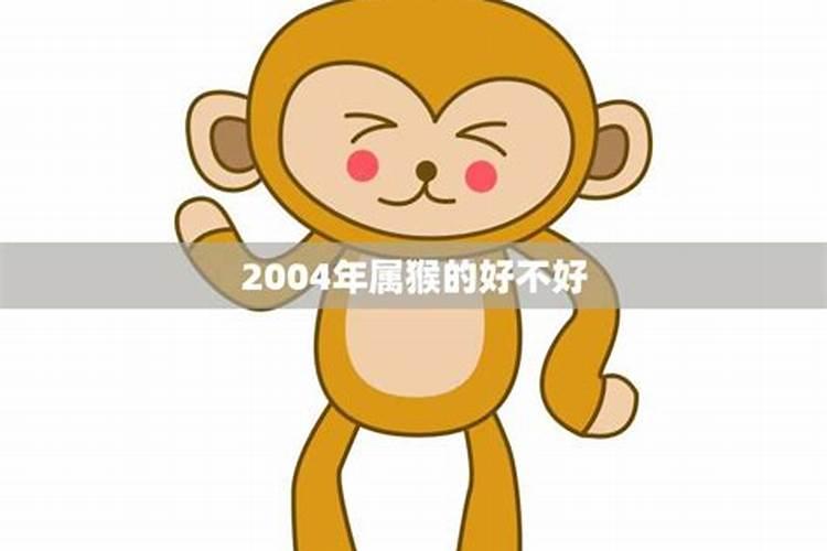 2004属猴的好不好命