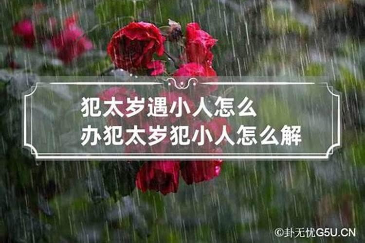 感情不顺容易遇小人