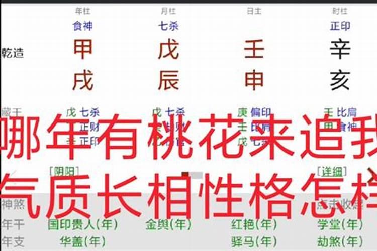 八字看对方长相