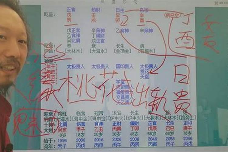 八字里带桃花