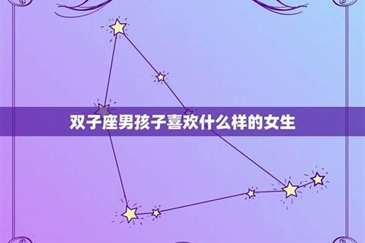 双子座喜欢什么样的男生星座女生