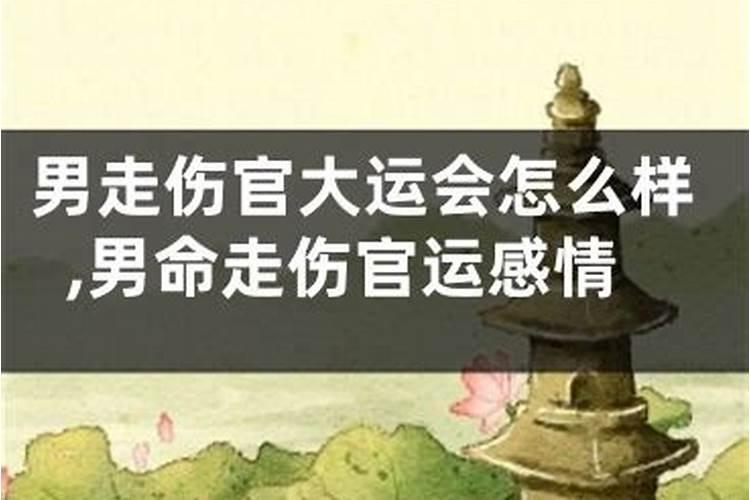 男命走伤官大运利于婚姻吗