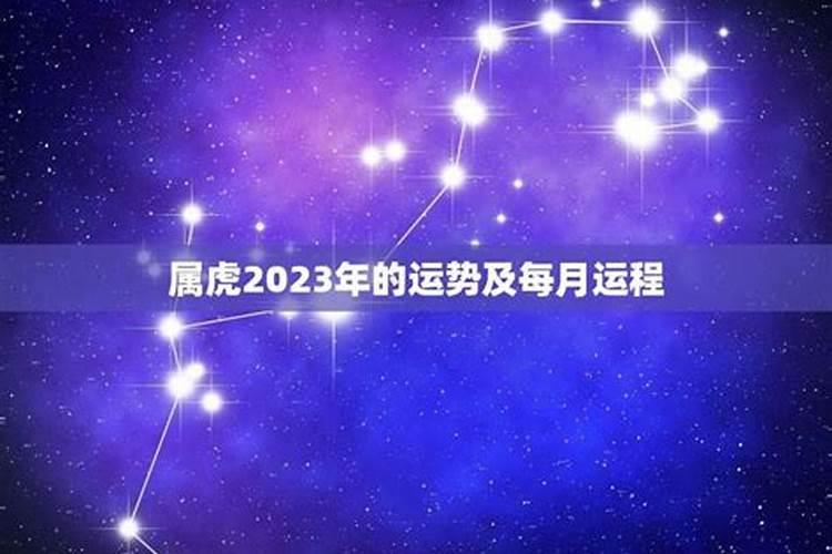 一九八六年属虎2023年运势