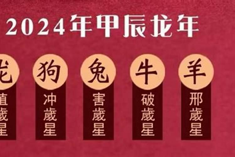 2024太岁哪五个属相吉祥？